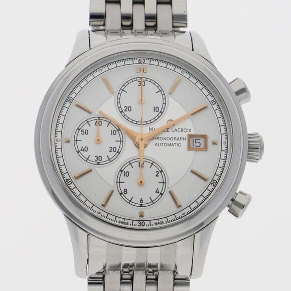 MAURICE LACROIX Watches LC6158 Stainless Steel Mechanical Automatic - Picture 1 of 9